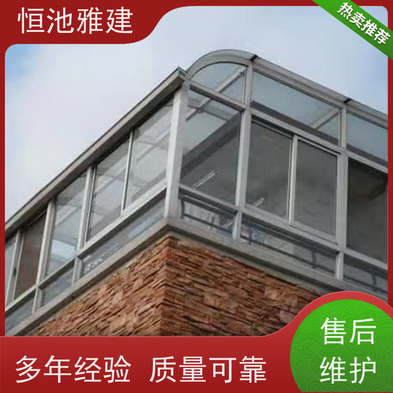 扩建阳台做飘窗 玻璃阳光房露台 树脂瓦屋顶 一次合作终身朋友 厂家