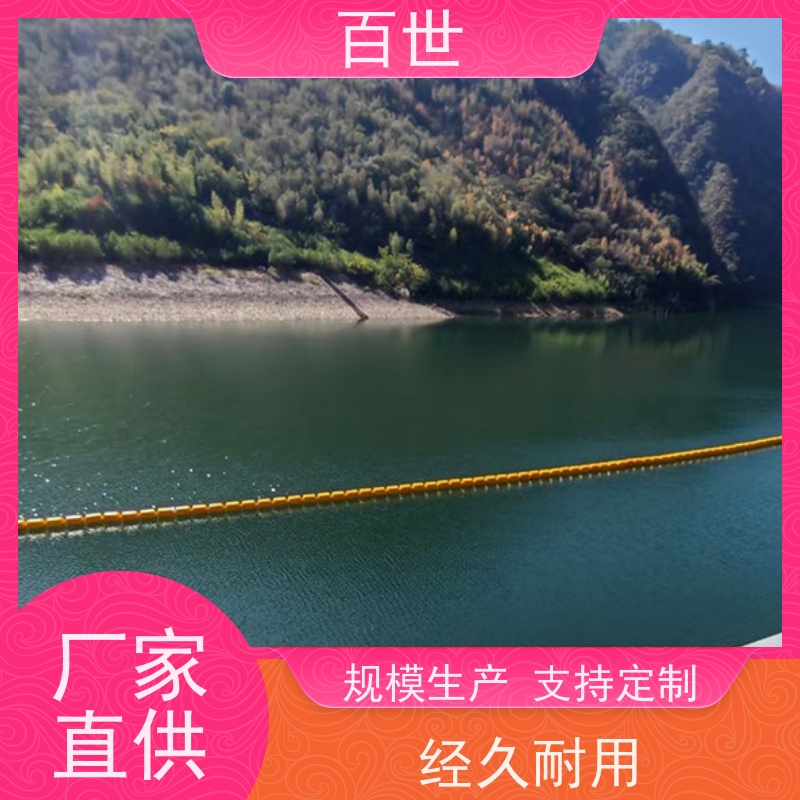 百世泥石流多发区拦污屏障漂浮物拦截可挂网