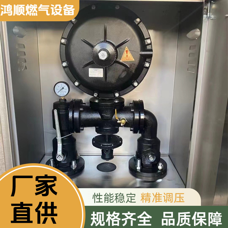 鸿顺 厂家供应 燃气调压箱 反应灵敏稳定 规格齐全