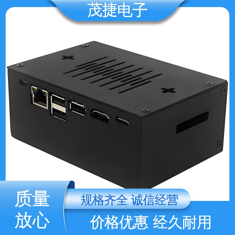 不锈钢阳极氧化 冲孔机箱金属外壳 按图加工 激光打孔件 茂捷电子