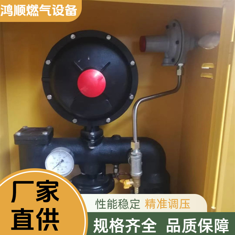 鸿顺 厂家 工业燃气调压箱 后期维护方便成本低 按需定制