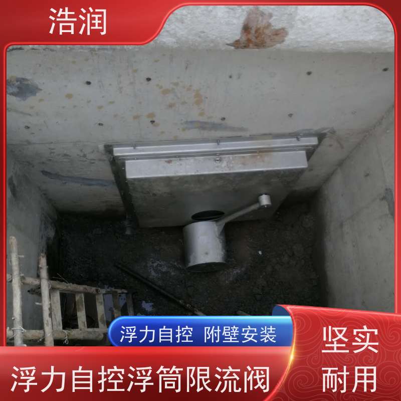 浩润 附壁式自控截污浮筒限流阀 雨污分流 智能截流 品质可信