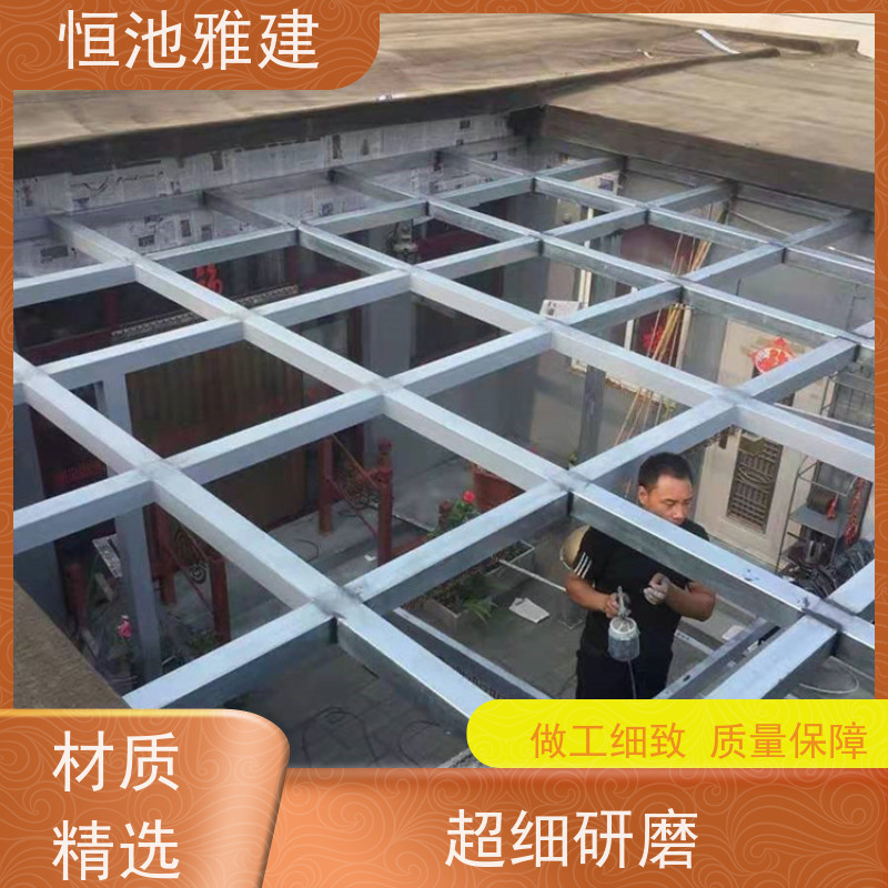 玻璃阳光房露台 防火岩棉板房 质优价廉 生产厂家