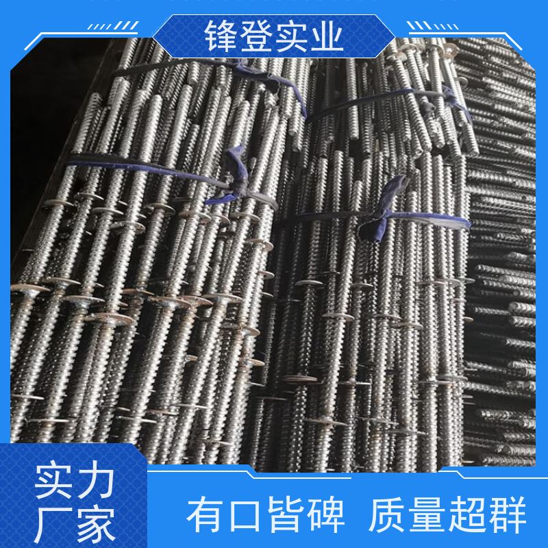 锋登实业 粗牙细牙可定制 建筑墙体用 建 筑工地用螺 杆 三段式止水螺杆