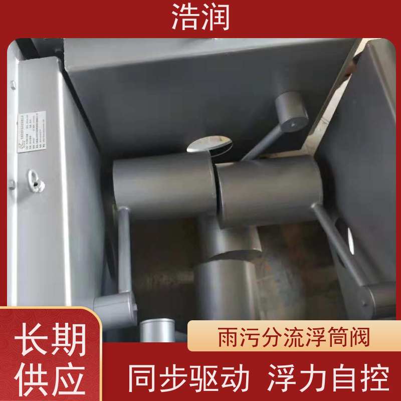 浩润 浮力自控浮筒限流阀 雨污分流 智能截流 品质可信