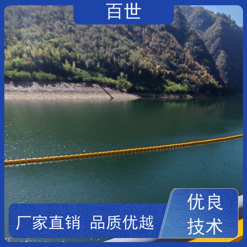 百世泥石流多发区警戒浮体水下挂网钢丝绳锚固