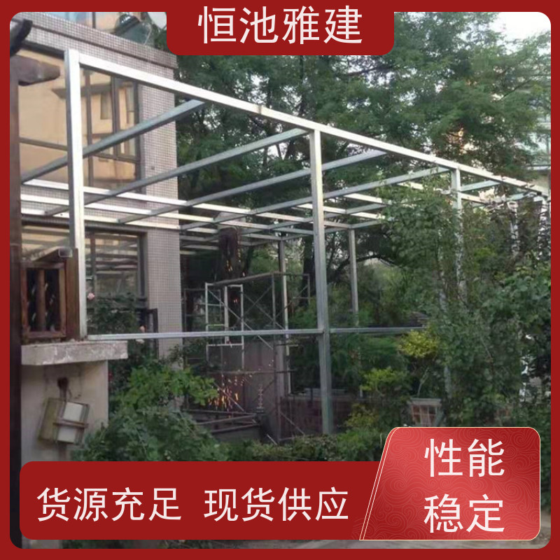 玻璃阳光房露台 活动房 规格齐全配送及时 厂商