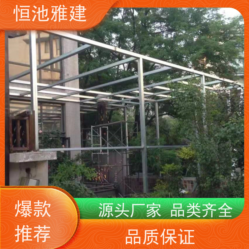 玻璃阳光房露台 聚氨酯板彩钢房 终身质保 供应