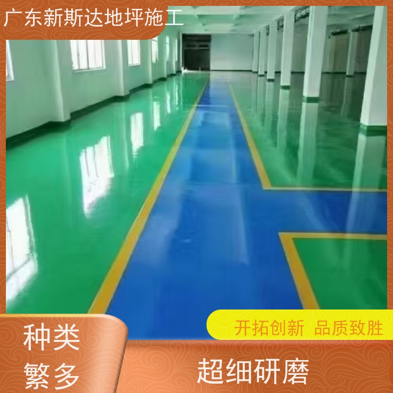 厂房车间聚氨酯超耐磨施工封尘固沙耐酸碱度