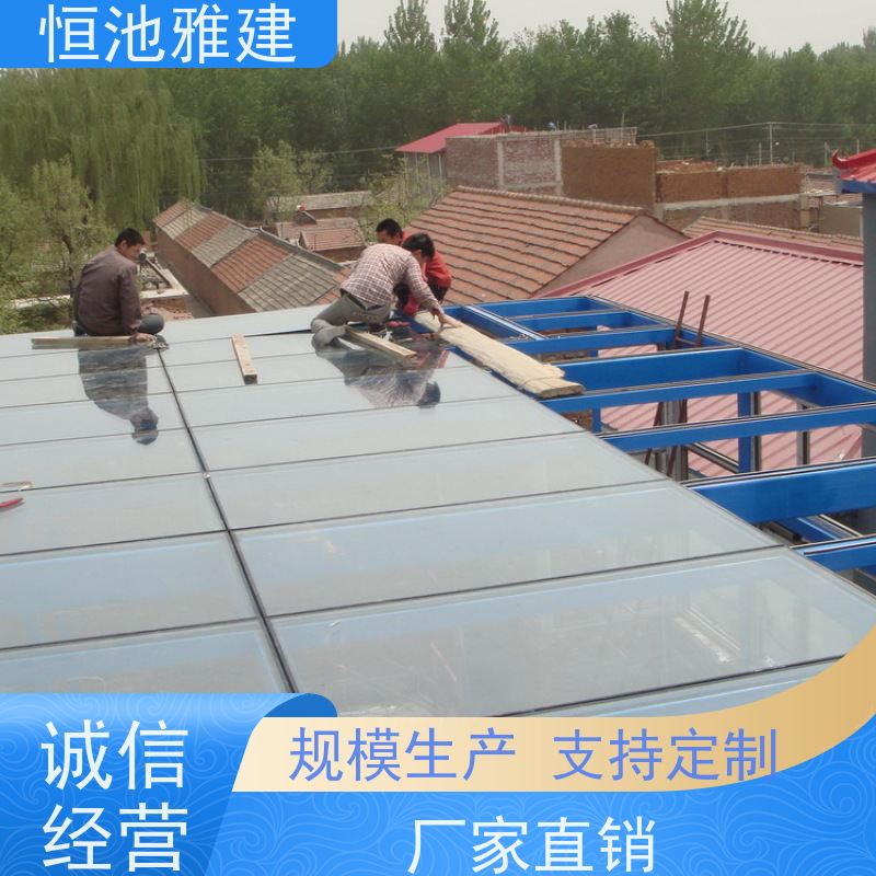 玻璃阳光房露台 树脂瓦屋顶 规格齐全配送及时 批发