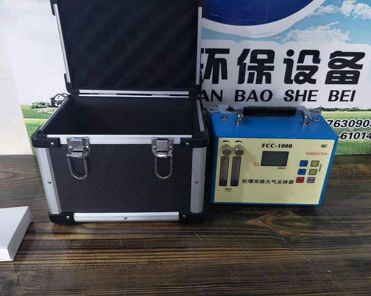 FCC-1000防爆双路大气采样器 交直流两用恒流系统控制