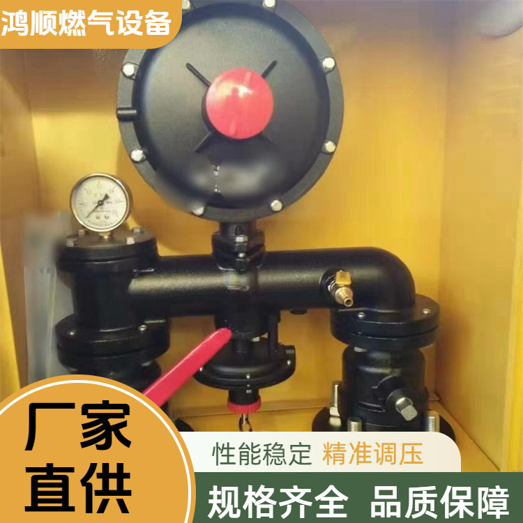 鸿顺 厂家供应 燃气调压箱 加固系统强度高 规格齐全