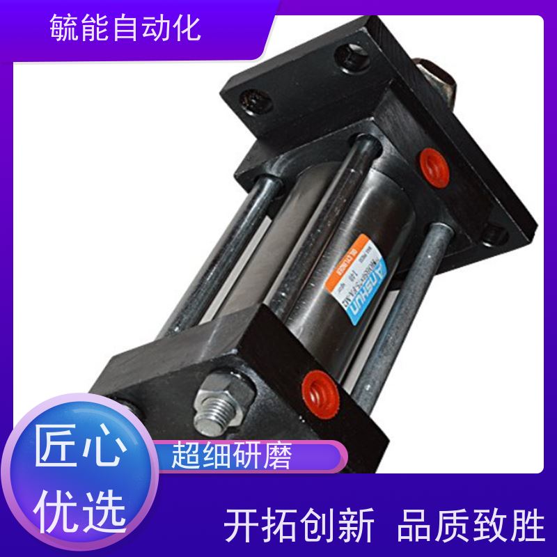 定制亚德客型SCJ32X125-50拉杆式标准气缸可调双出铝合金气缸