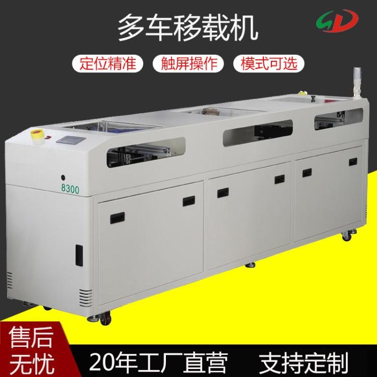 SMT平行移载机PCB生产线错位输运输二合一分为二多线合并进出输送