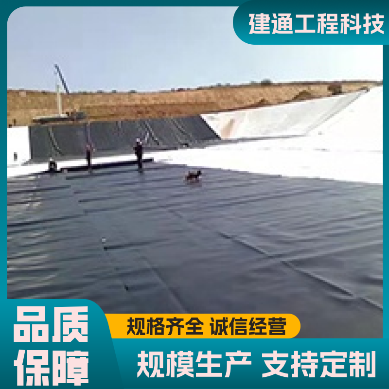 1.2mmEVA土工膜 建通 支持定制 景观湖池塘防渗 防腐蚀抗老化
