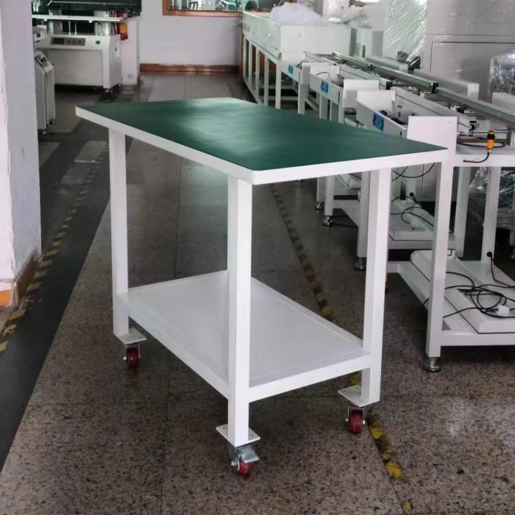 晟典防静电工作台流水生产线物流仓储移动式操作台配件安装置物桌