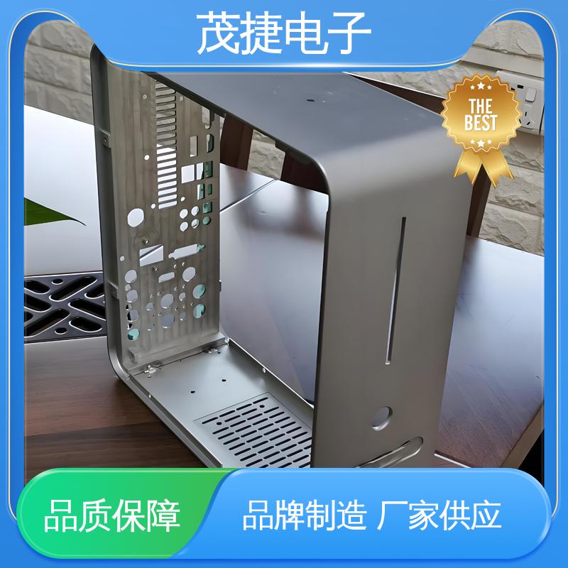 茂捷供应 压铆钣金件 激光打孔件 工控机车载散热铝壳 微型电脑铝外壳