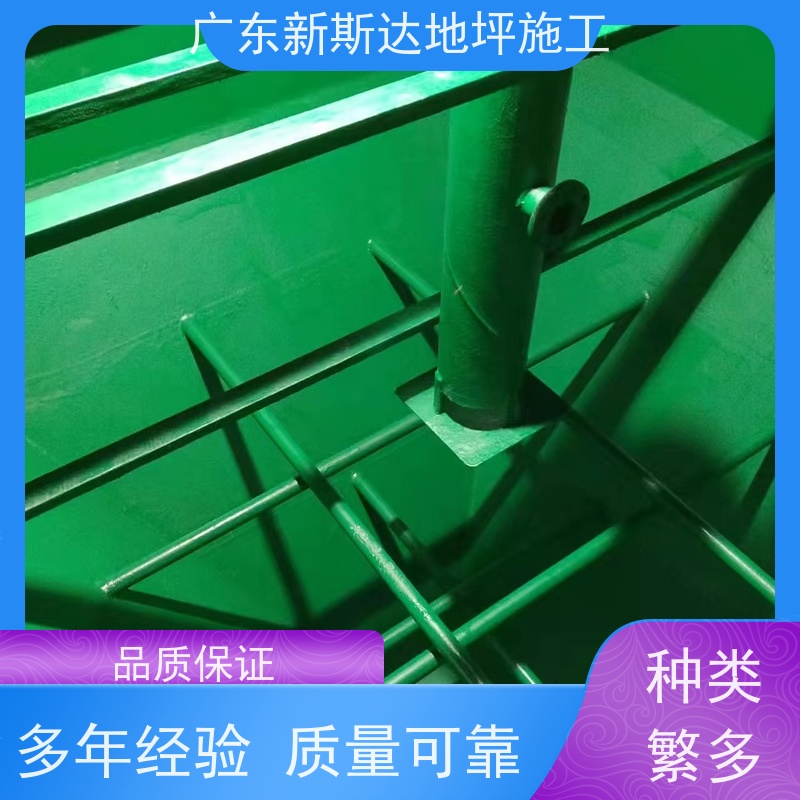 车间厂房车库色彩多样金刚砂地面施工抗重耐磨