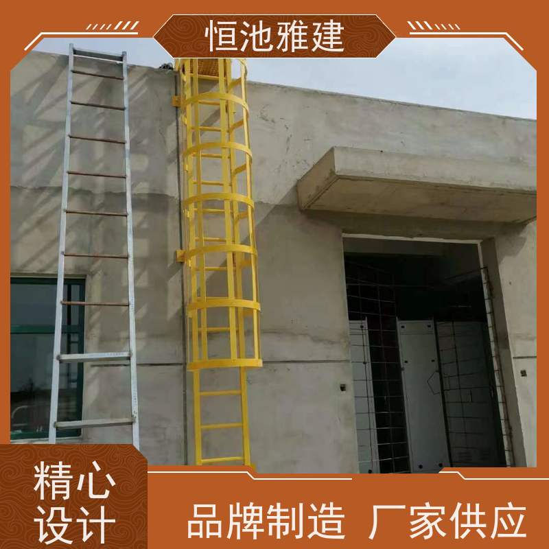 恒池雅建 钢结构梯廊 装配式一体化消防楼梯 可循环使用