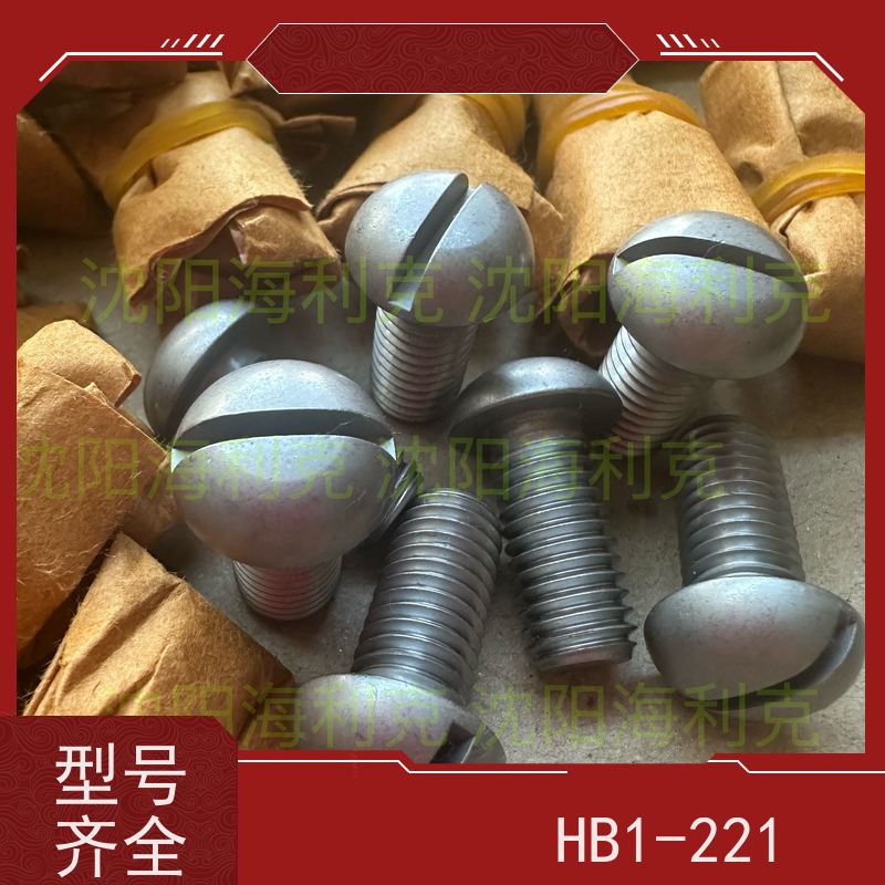 海利克 HB_1-221G_1995 半圆头螺钉 ML25钝化 M12