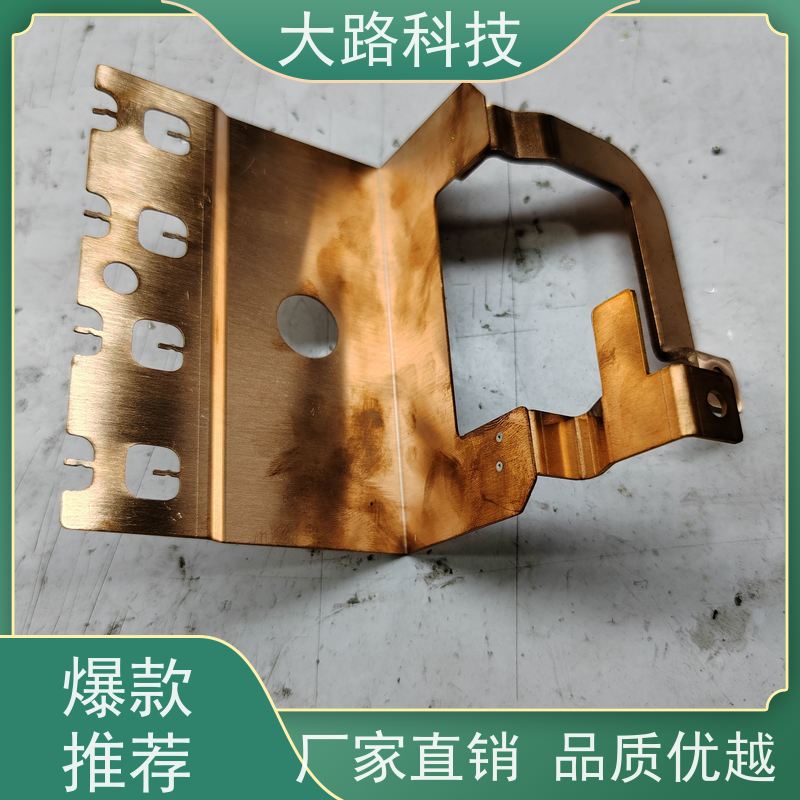 喷塑导电铜排接地连接绝缘性高 抗拉伸性能好