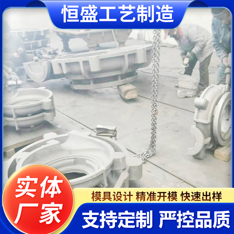 恒盛 来图定做 泵体铸件 较高的耐磨性 加工能力