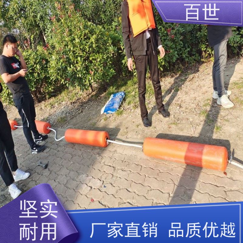 百世泥石流多发区警戒浮体水下挂网滚塑工艺
