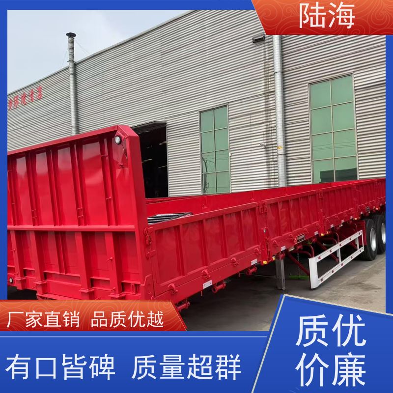  三桥偏翻半挂车 一体式自卸车 三轴轻量化设计