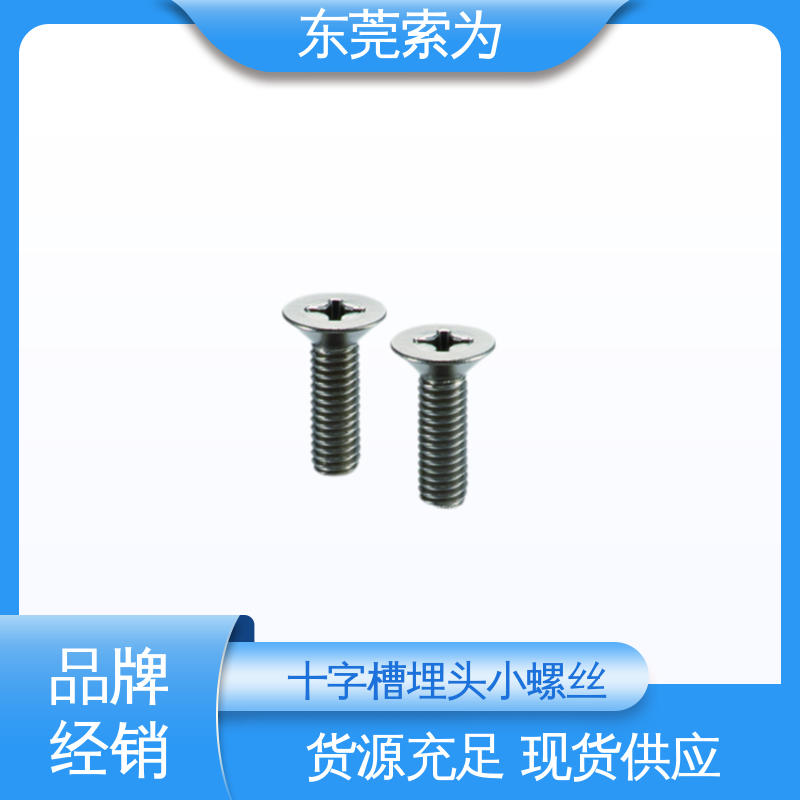供应 SVFT 钛合金十字槽埋头小螺丝 全螺纹型 现货直供