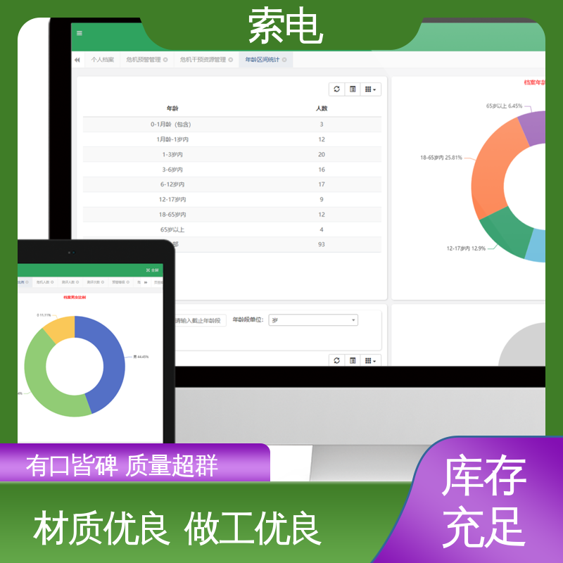 索电 语音报读 全方助力 过程简易化 儿童保健系统