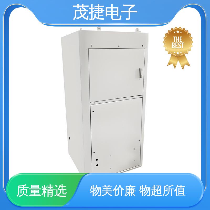茂捷电子 工控机车载散热铝壳 监视仪器设备机壳 防锈烤漆 激光打孔件