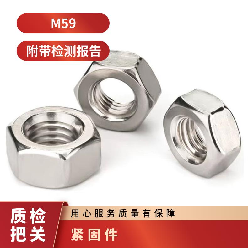 GH3039 耐高温螺母N07090 超薄钢带内外六角 各种形状螺杆