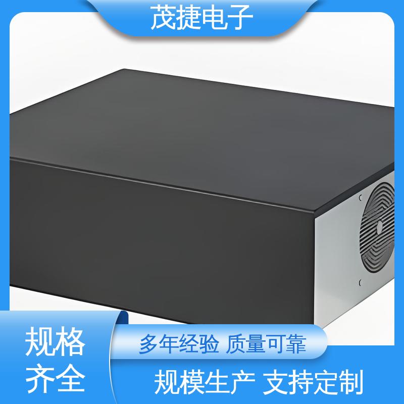 路由器机箱外壳 按图加工 冲压数控钣金件 茂捷电子