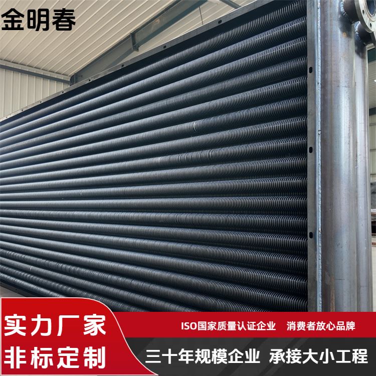 金明春 厂家 翅片管式换热器 结构紧凑占地小 支持定制