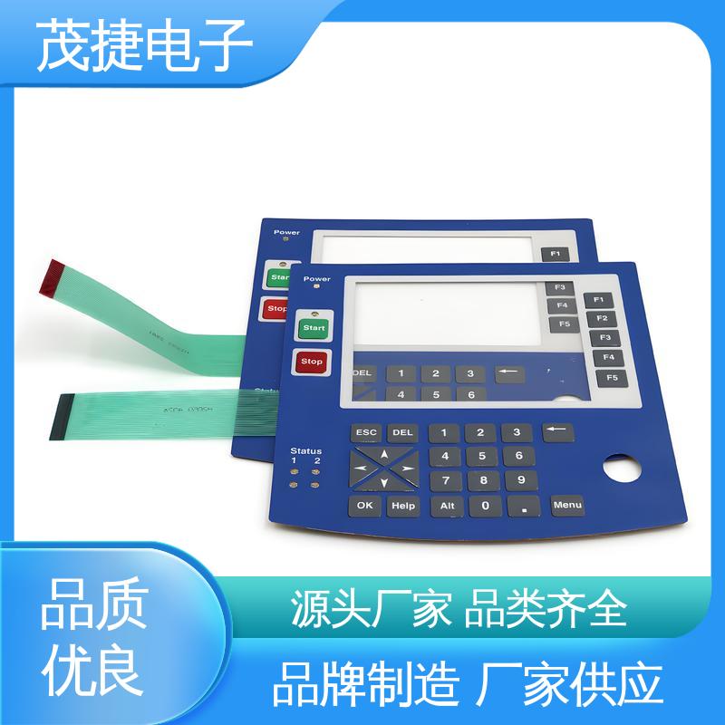 PET按键面板 鼓包防水 PC韧性 触摸控制 茂捷供应