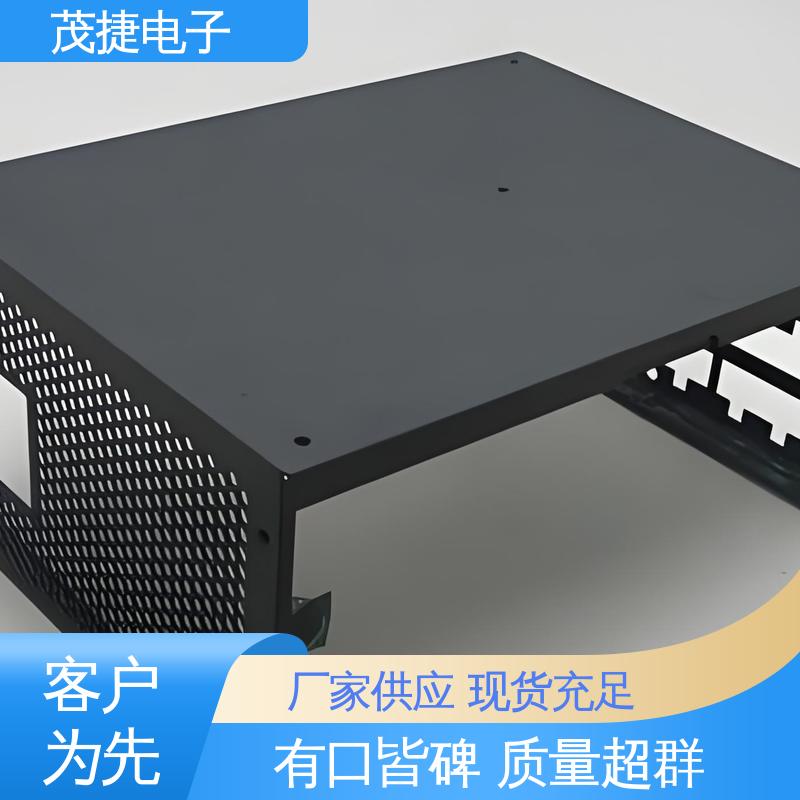 茂捷供应 工控机车载散热铝壳 静电喷涂 结构件钣金焊接 电脑机箱