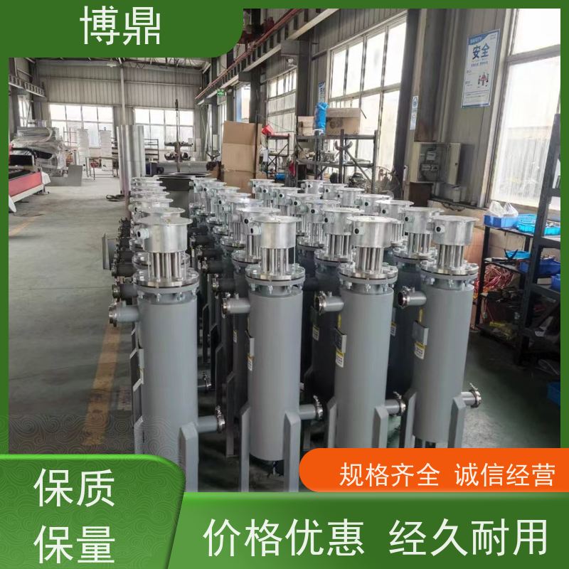 博鼎制热设备立式管道加热器带有测温传感器 应用广泛