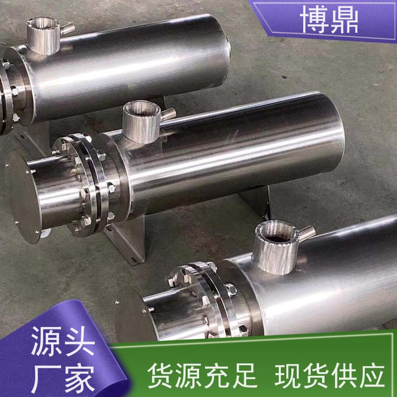 博鼎制热设备不锈钢管道加热器水处理行业加热杀菌 壳体耐热抗腐蚀