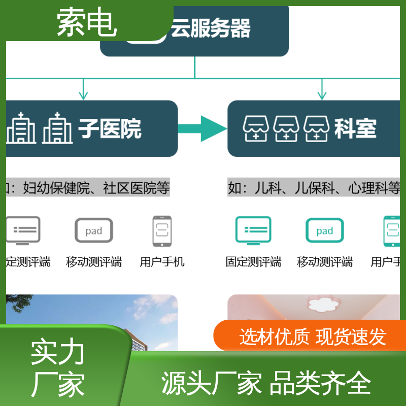 儿童保健信息管理平台 双液晶显示屏 多样化 索电