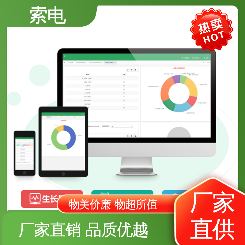 索电 儿童保健管理系统 分析 量表标准化 先进的数据
