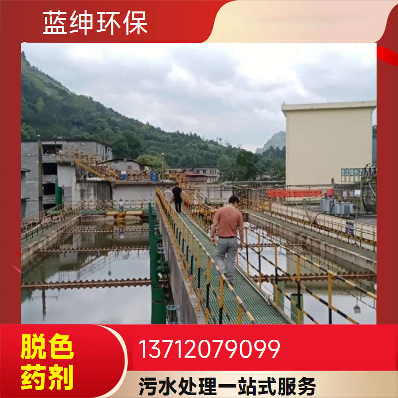 蓝绅环保 废水处理适用 支持定制 净化效果好 高效脱色剂