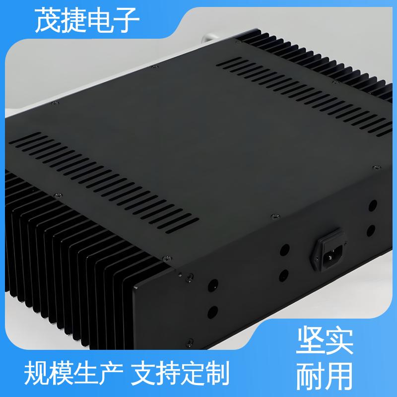 工控机车载散热铝壳 激光切割焊接折弯 防汛箱体 静电喷涂 茂捷供应