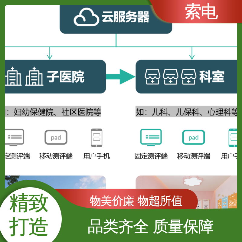 多样化 童趣 全方助力 儿童保健信息管理平台 索电