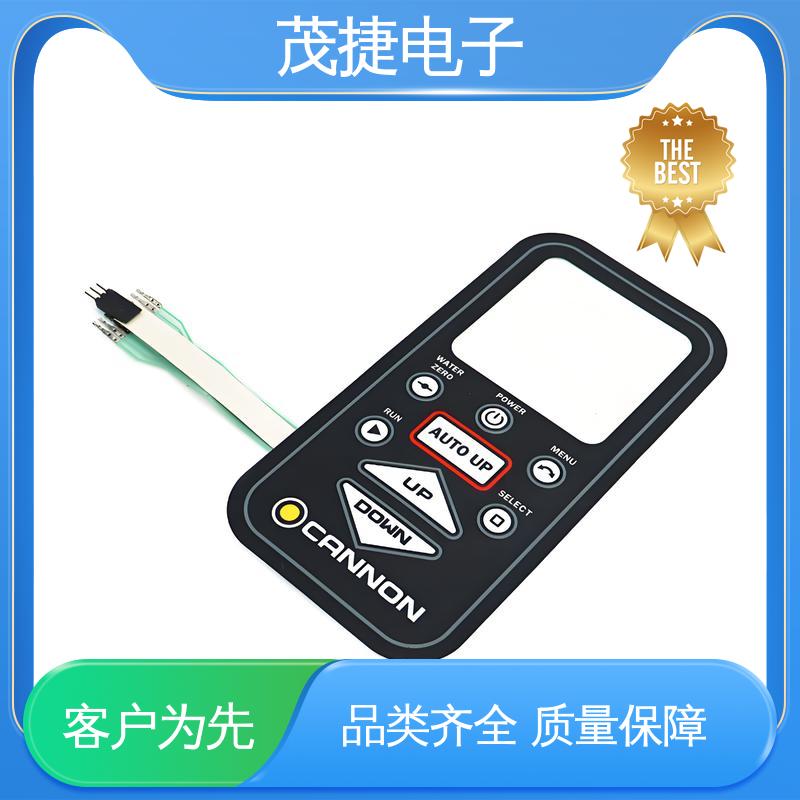 茂捷电子 薄膜铜头 四脚贴片开关 丝印触摸按键防水 机械仪器用