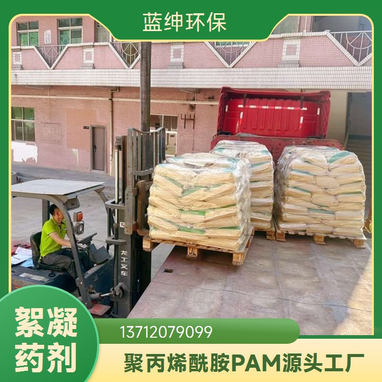 蓝绅环保 支持定制 沉淀速度快 絮凝剂聚丙烯酰胺 水处理适用