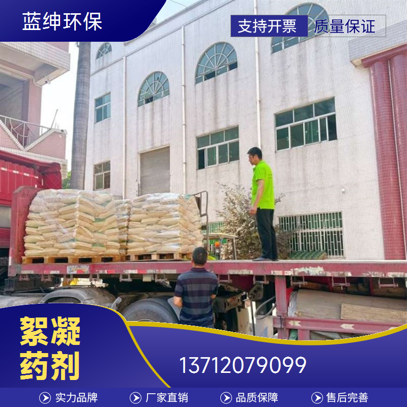 蓝绅环保 污水处理用 絮凝剂聚丙烯酰胺 改善水质 净化效果好