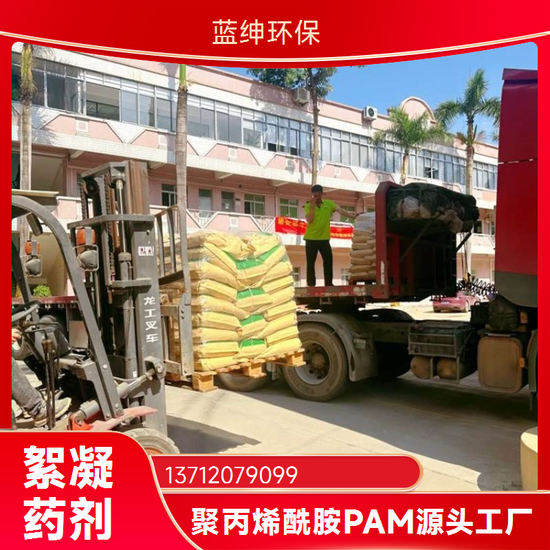 蓝绅环保 污水处理用 高分子聚丙烯酰胺 支持定制 通风阴凉储存