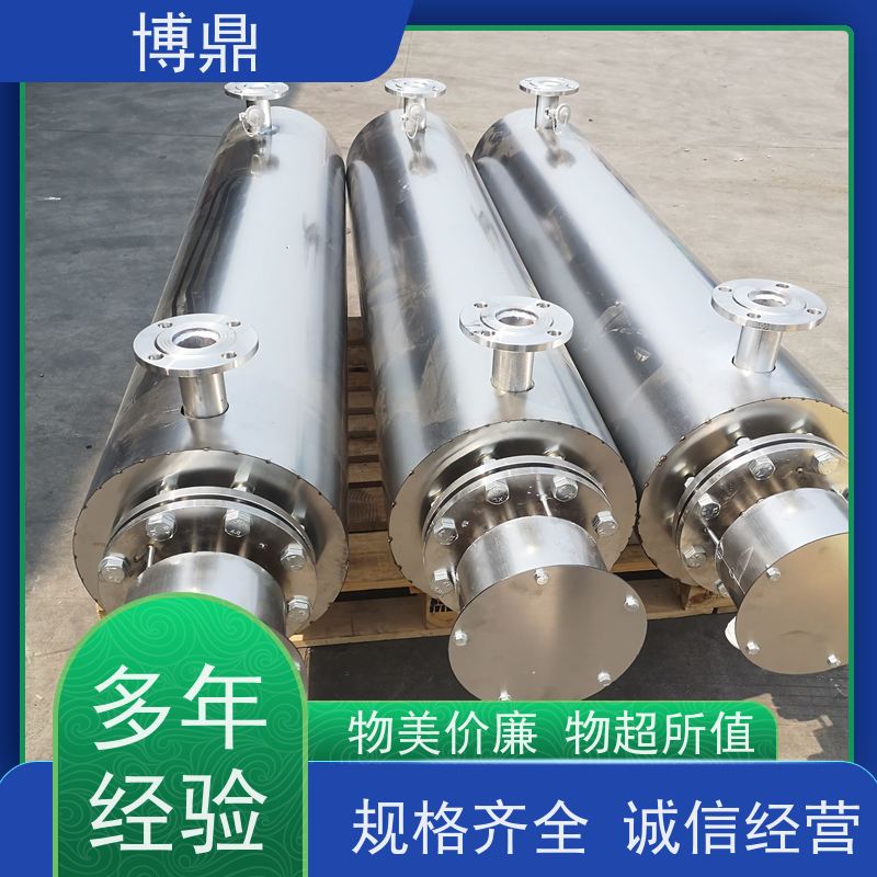 博鼎制热设备碳钢管道加热器用来加热水、油等液体 运行稳定