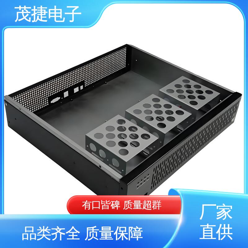 机箱外壳 防锈烤漆 工控机车载散热铝壳 茂捷供应
