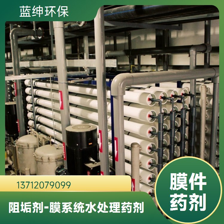 蓝绅环保 冷却塔除垢 蒸发器阻垢剂 碱性工业水处理 厂家直供